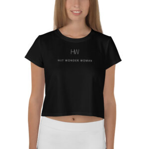 HIIT Wonder Woman Cropped Tee BK