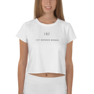 HIIT Wonder Woman Cropped Tee WH
